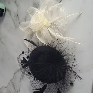 A lot of 2 Derby tea party hats